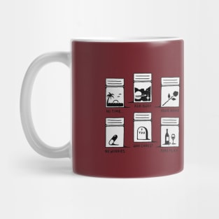 tattoo style stickers Mug